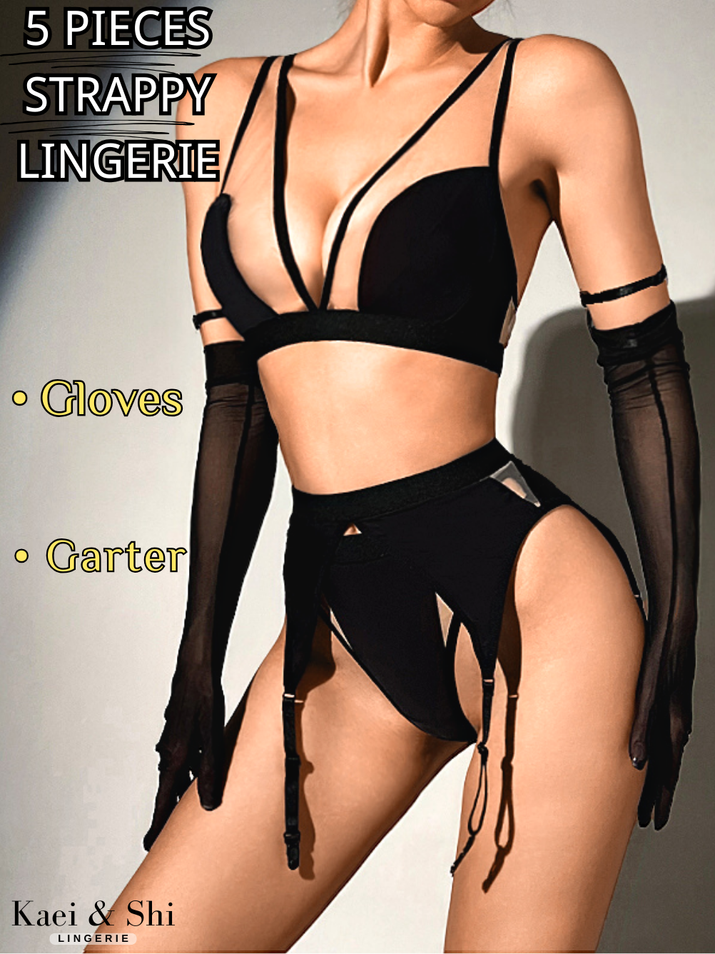 Kaei&Shi Strappy Gloves Lingerie, Exotic Stripper Outfits, Sexy Garter Kaei&Shi Strappy Gloves Lingerie, Exotic Stripper Outfits, Sexy Garter