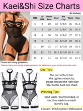 Load image into Gallery viewer, Kaei&amp;Shi Strappy Bra Lingerie, Collar Thigh Cuffs, 3Pc Sexy Underwire Bodysuit
