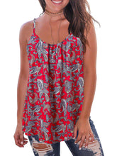 Load image into Gallery viewer, Kaei&amp;Shi Print Long Vest,Flowy Tank Top for Women
