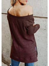 Load image into Gallery viewer, Kaei&amp;Shi Side Silt One Shoulder,Off Shoulder Tops for Women
