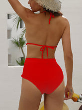 Load image into Gallery viewer, Kaei&amp;Shi Halter Tie Back Swimwear
