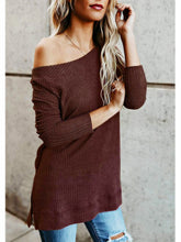 Load image into Gallery viewer, Kaei&amp;Shi Side Silt One Shoulder,Off Shoulder Tops for Women
