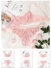 Load image into Gallery viewer, Kaei&amp;Shi Sexy Lingerie for Women,Two Piece Lace Lingerie Set
