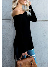 Load image into Gallery viewer, Kaei&amp;Shi Side Silt One Shoulder,Off Shoulder Tops for Women
