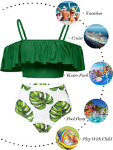 Load image into Gallery viewer, Kaei&amp;Shi High Waisted Flounce Bikini Set
