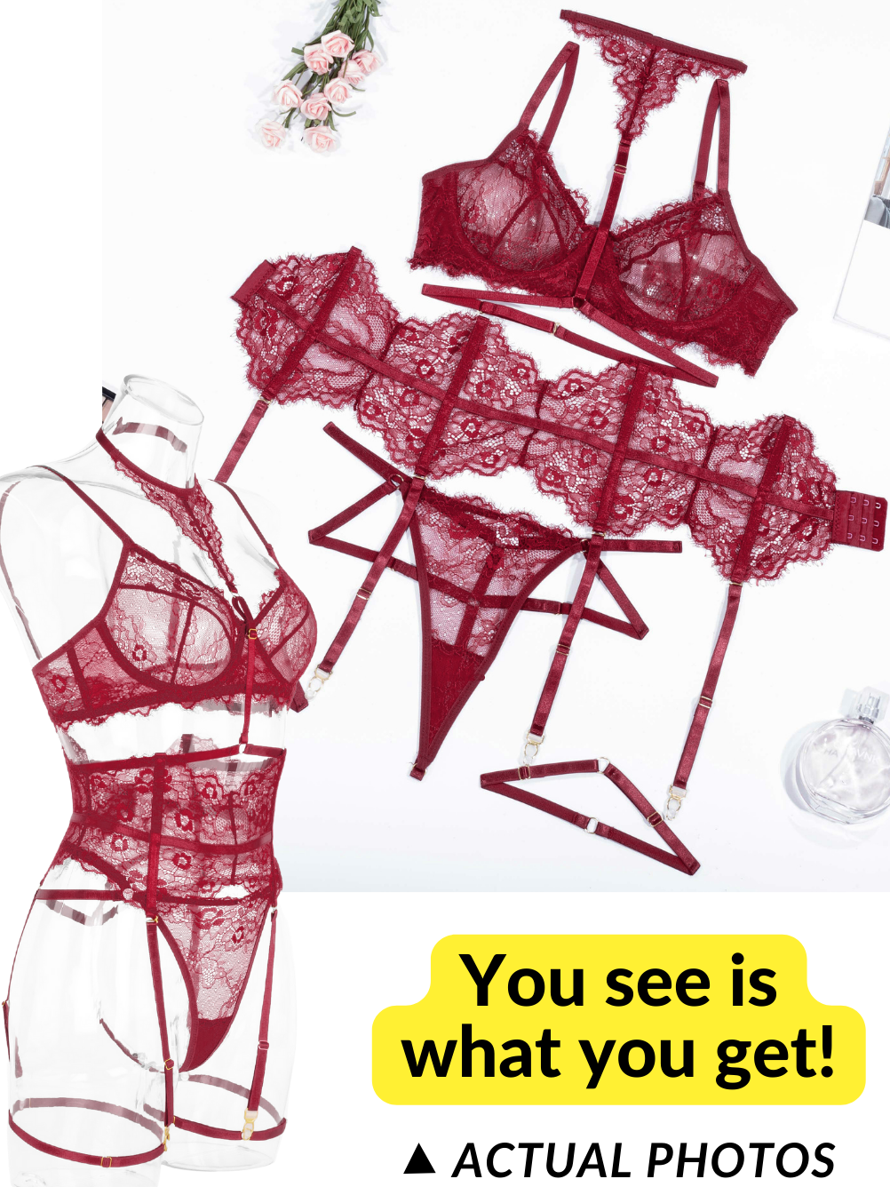 Kaei&ap;Shi High Waisted Flounce Bikini Set,Tuy Control Swisuits For