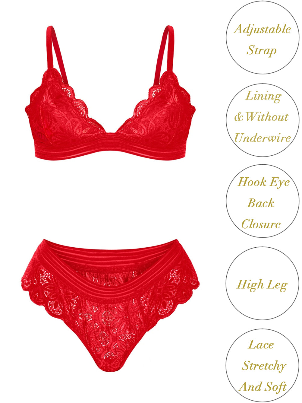 Shop WOMEN'S STYLISH BRA AND PANTY SET online at KAAY