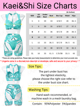 Load image into Gallery viewer, Kaei&amp;Shi Strappy Harness, All Adjustable, Underwire Racerback, 4pc Garter Set
