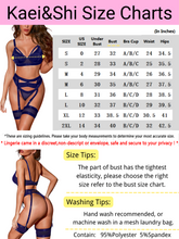 Load image into Gallery viewer, Kaei&amp;Shi Garter Lingerie For Women,Sexy Lace Lingerie,Sheer Matching 4 Piece Lingerie Set
