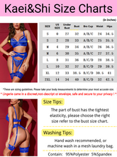 Load image into Gallery viewer, Kaei&amp;Shi Garter Lingerie For Women,Sexy Lace Lingerie,Sheer Matching 4 Piece Lingerie Set
