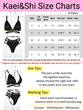 Load image into Gallery viewer, Kaei&amp;Shi Strappy Opaque Nylon, Bralette, High Waisted Thong, 2 Pieces Lingerie
